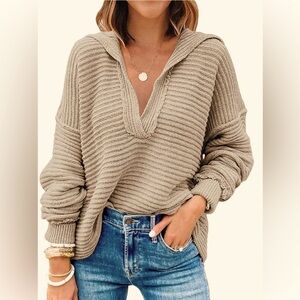 Ilusory V-neck Sweater NWT